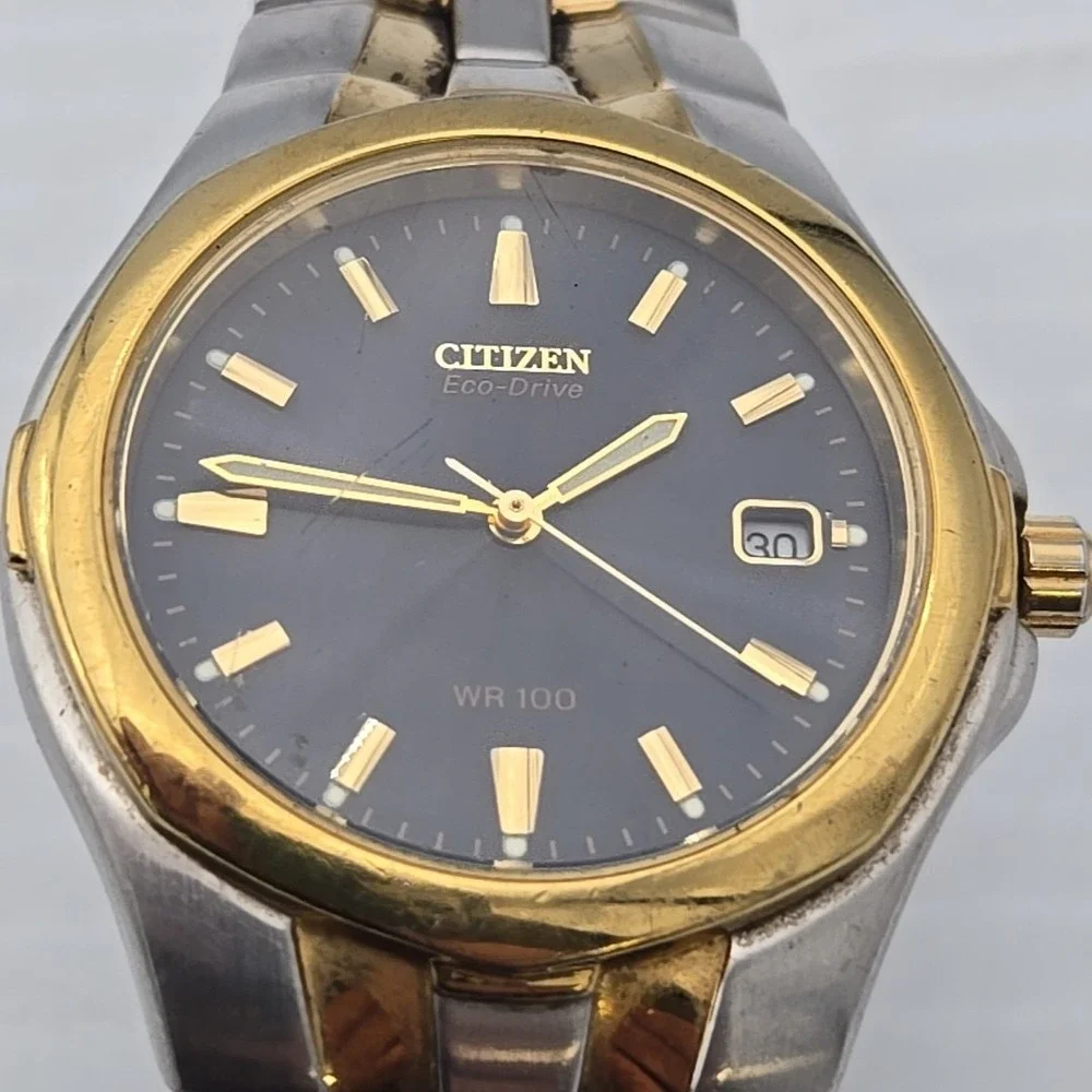 Citizen Eco-Drive Men's‎ Watch two tone stainless steel Gold & Silver BM0194-53L